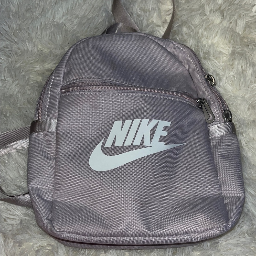 Nike Lavender Backpack with Logo